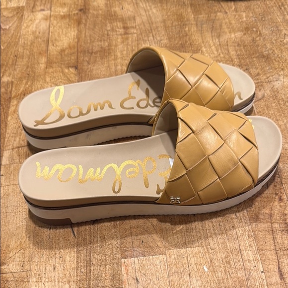 Sam Edelman Tan Leather Sandals - Picture 2 of 4